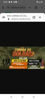 Corrida soldado trindade em Trindade