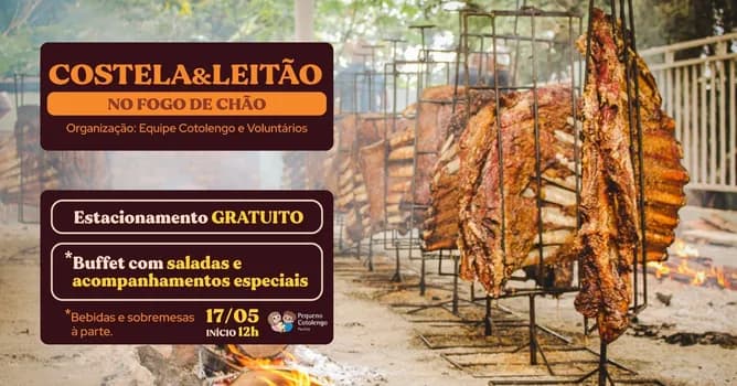 Imagem do Costela e Leitão no fogo de chão