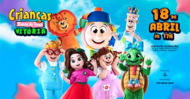CRIANÇAS DIANTE DO TRONO - VITÓRIA em Vitória