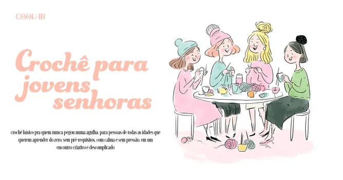 Imagem do Crochê para Jovens Senhoras