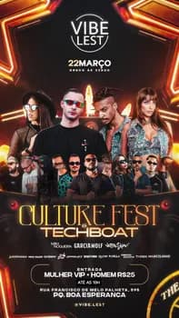 Imagem do CULTURE FEST & TECHBOAT/ AFTER 22/03