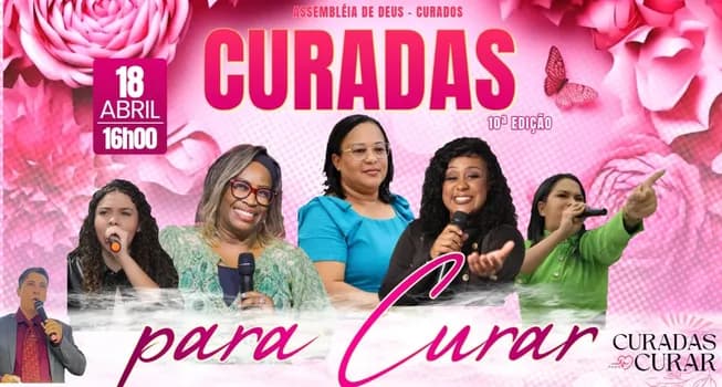 Imagem do CURADAS PARA CURAR - 10ª EDIÇÃO