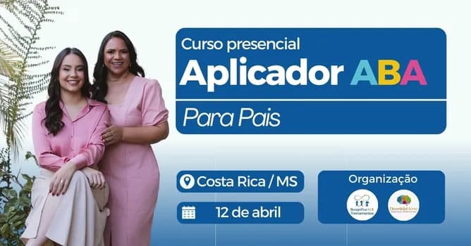 Imagem do Curso Aplicador ABA - Para pais