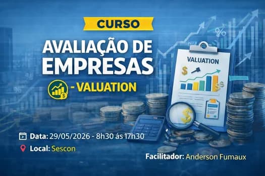 Imagem do CURSO AVALIAÇÃO DE EMPRESAS - VALUATION
