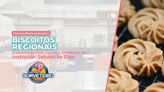 Imagem do CURSO BISCOITOS REGIONAIS
