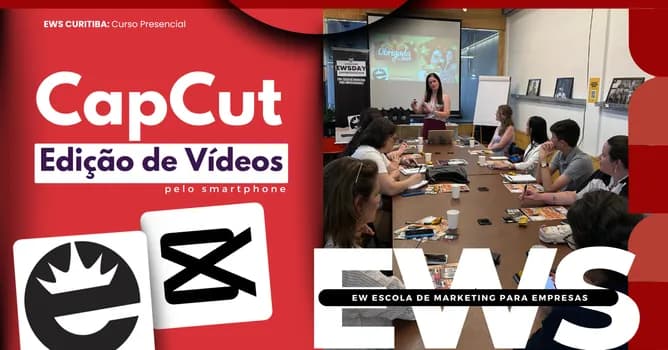 Imagem do CURSO CAPCUT - EDIÇÕES DE VÍDEOS