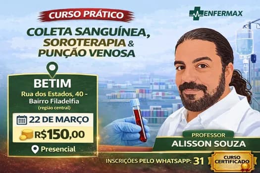 Imagem do CURSO COLETA SANGUÍNEA BETIM
