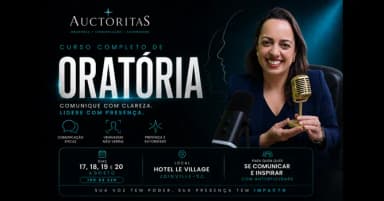 Curso Completo Oratória em Joinville