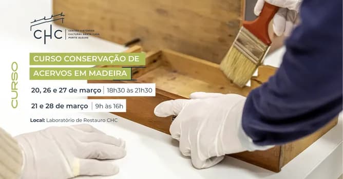 Imagem do Curso: Conservação de Acervos em Madeira