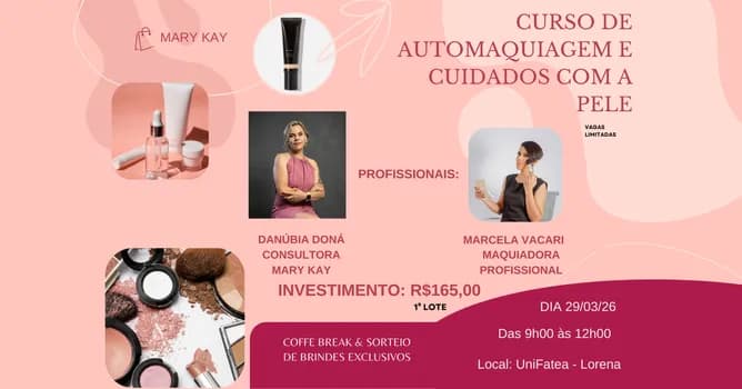 Imagem do Curso de Automaquiagem e Cuidados com a Pele