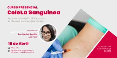 Curso de Coleta Sanguínea em João Pessoa