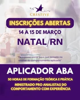 Imagem do Curso de Formação Aplicador ABA  (Nível Técnico)