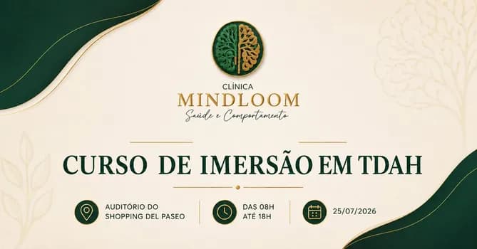 Imagem do Curso de imersão em TDAH