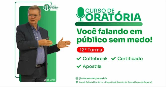 Imagem do Curso de Oratória 12ª turma
