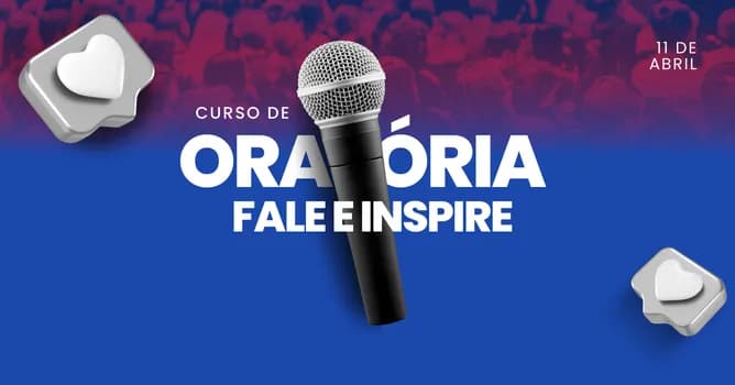 Imagem do Curso de Oratória - Fale e Inspire