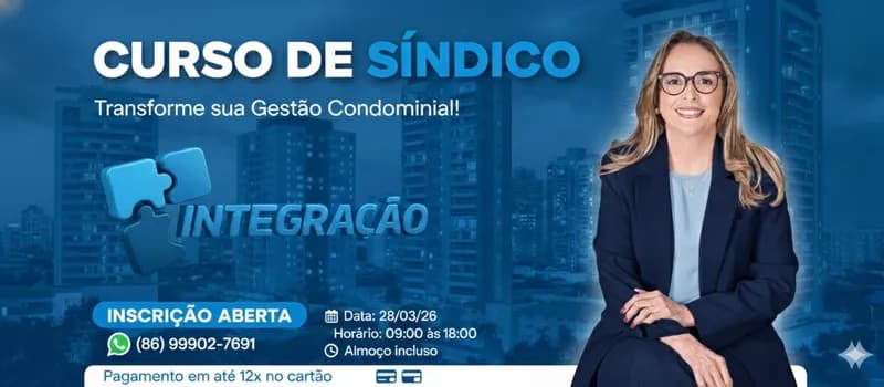 Imagem do CURSO DE SÍNDICO _ MÓDULO GESTÃO