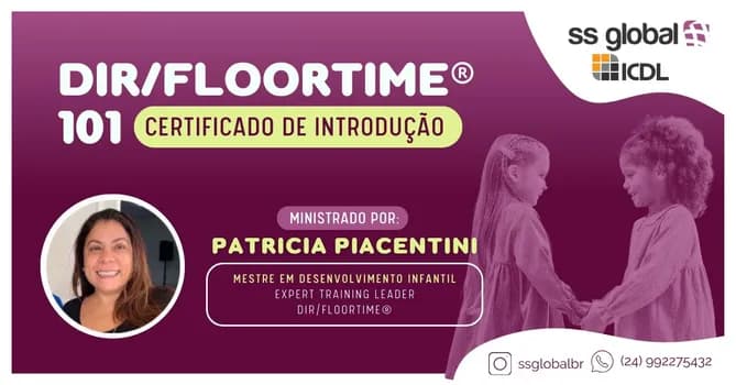 Imagem do CURSO DIR FLOORTIME 101 - SÃO PAULO/SP