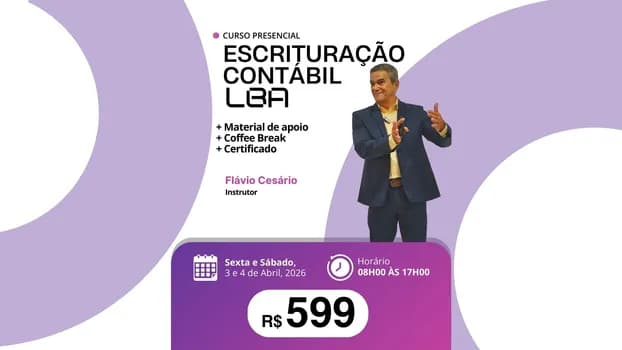 Imagem do Curso: Escrituração Contábil LBA