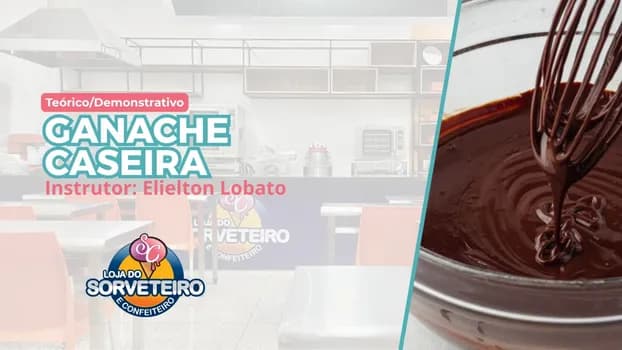Imagem do CURSO GANACHE CASEIRA