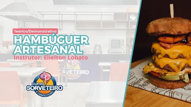 Imagem do CURSO HAMBURGUER ARTESANAL