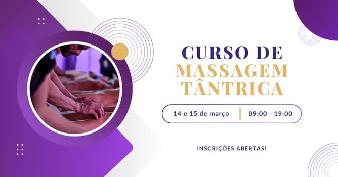 Imagem do Curso Livre de Massagem Tântrica em São Paulo