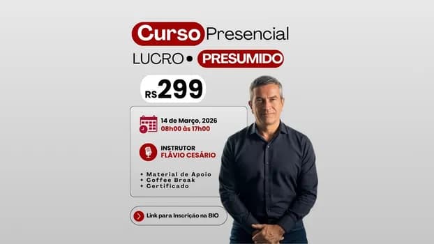 Imagem do Curso: Lucro Presumido 2026