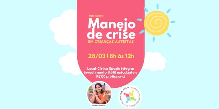 Imagem do Curso Manejo de Crises no Autismo