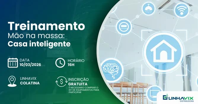 Imagem do Curso Mão na massa: Casa inteligente - Colatina