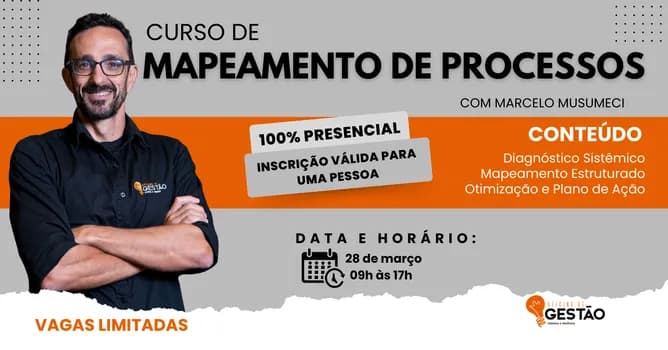 Imagem do Curso: Mapeamento de Processos 
