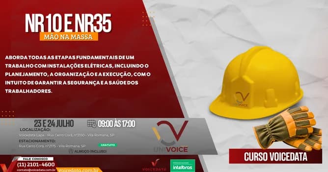Imagem do Curso NR10 E NR35