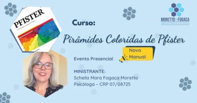 CURSO: Pirâmides Coloridas de Pfister  - NOVO MANUAL em São Leopoldo