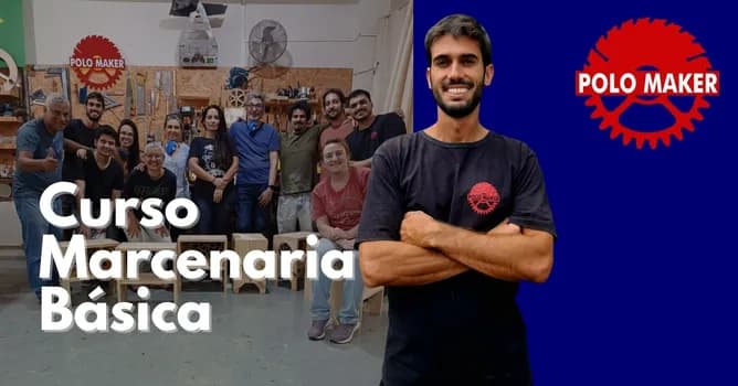Imagem do Curso Prático Marcenaria Básica - Março