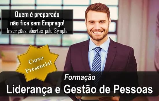 Imagem do CURSO PRESENCIAL: Liderança e Gestão de Pessoas