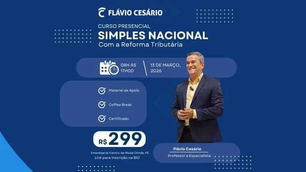 Imagem do Curso: Simples Nacional Com a Reforma Tributária