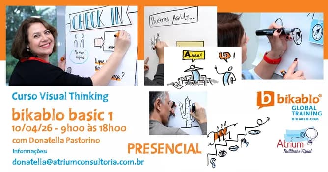 Imagem do Curso Visual Thinking - Bikablo Basic 1 - 10/04/26