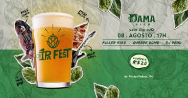 DAMA IPA FEST 2026 em Piracicaba
