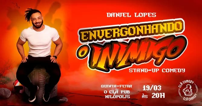 Imagem do DANIEL LOPES - SHOW DE COMÉDIA EM NILÓPOLIS!