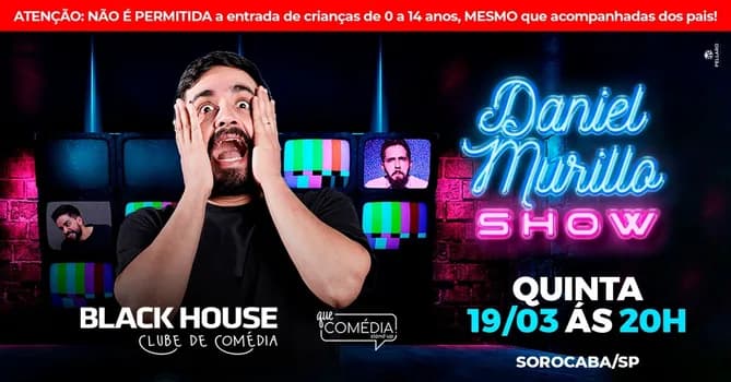 Imagem do DANIEL MURILO em SOROCABA - Stand up Comedy