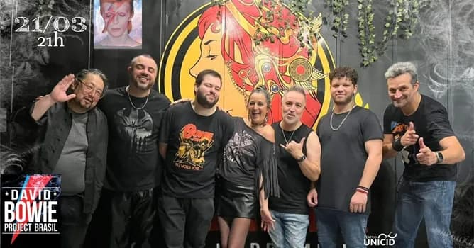 Imagem do David Bowie Project Brasil