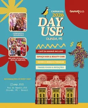 Imagem do DAY USE de CARNAVAL - OLINDA 2026 - AMP 213