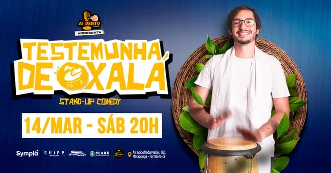 Imagem do Deco Machado | Testemunha de Oxalá ~ 14/Mar Sab 20h