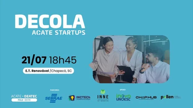 Imagem do Decola ACATE Startups - Chapecó