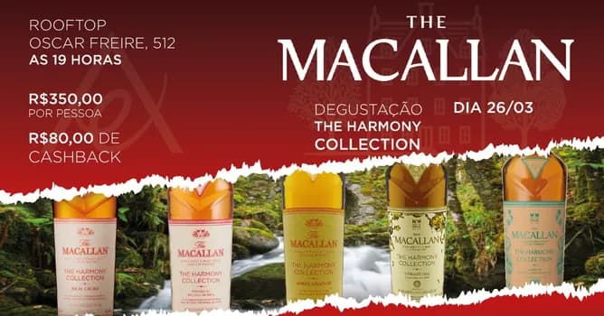 Imagem do DEGUSTAÇÃO - MACALLAN HARMONY COLLECTION