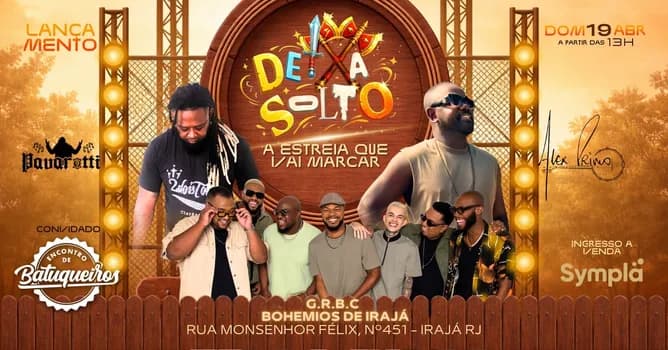 Imagem do DEIXA SOLTO - A estreia que vai marcar