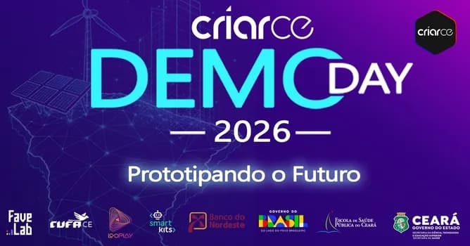 Imagem do DemoDay CriarCE - 2026