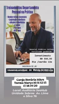 Imagem do Departamento Pessoal na Prática