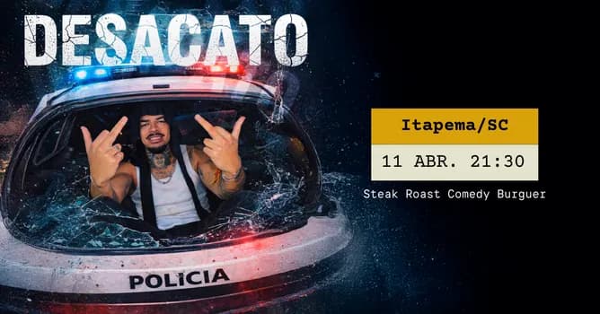 Imagem do DESACATO - Abner Dantas em Itapema/SC