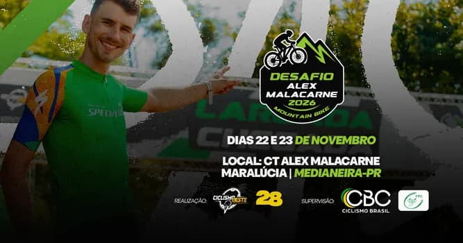 Imagem do DESAFIO ALEX MALACARNE 2026 | 3ª EDIÇÃO