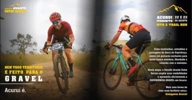 DESAFIO AVANTE ENTRE SERRAS - GRAVEL em Itabirito