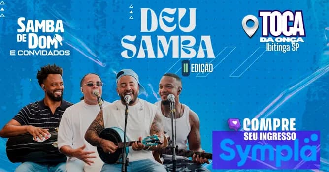 Imagem do Deu Samba II Edição - Samba de Dom e Convidados